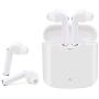 Wireless Earbuds, Bluetooth Headset Mini Size, Stereo in-Ear Wireless Headset with Microphone and Charging Box, Bluetooth Earphone with Noise Reduction Compatible with