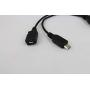 3 Pack OTG Cable for Fire Stick 4K, Samsung Galaxy, Amazon Fire TV, LG, HTC Android Phone Tablet Micro USB Host with Micro USB Power