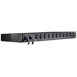 CyberPower PDU15M10AT Metered ATS PDU, 100-120V/15A, 10 Outlets, 1U Rackmount,Black
