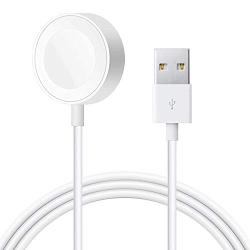 Powlaken Watch Charger, Magnetic Charging Cable Cord Compatible with Apple Watch Series Se, 6, 5, 4, 3, 2, 1