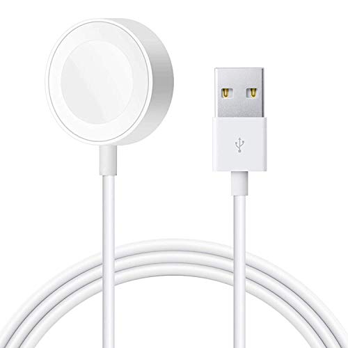 Powlaken Watch Charger, Magnetic Charging Cable Cord Compatible with Apple Watch Series Se, 6, 5, 4, 3, 2, 1