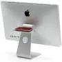 Twelve South Backpack for iMac and Apple Displays | Hidden Storage Shelf for Hard Drives and Accessories (Silver)