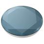 PopSockets PopGrip - Expanding Stand and Grip with Swappable Top - Metallic Diamond Batik Blue