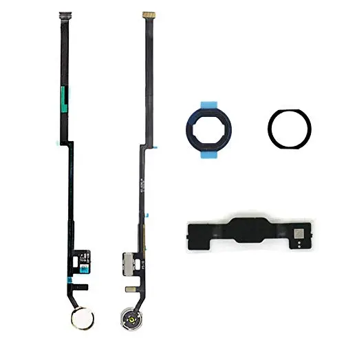 Home Button Replacement for iPad 7 7th Gen 10.2'' 2019 (A2197 A2198 A2200),iPad 8 8th Gen 10.2'' 2020 (A2270 A2428 A2429 A2430) Incl Flex Cable Connector (White Gold Ring) Home Button Replacement for iPad 7 7th Gen 10.2'' 2019 (A2197 A2198 A2200),iPad 8 8th Gen 10.2'' 2020 (A2270 A2428 A2429 A2430) Incl Flex Cable Connector (White Gold Ring)