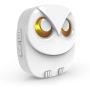 Extra Wireless Plug-in Receiver for HTZSAFE Wireless Alarms- Up to 32 Zones and 35 Optional Melodies- 4 Adjustable Volume Levels,White