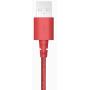 Tech Armor Apple MFi Certified Lightning Cable to USB A - 6FT Red - Tough-Braided Extra-Strong Jacket - Sync/Charge iPhone & iPad