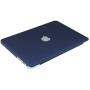 MOSISO Case Only Compatible with MacBook Pro Retina 13 inch (Models: A1502 & A1425) (Older Version Release 2015 - end 2012), Plastic Hard Shell Case & Keyboard Cover & Screen Protector, Navy Blue