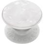 PopSockets PopGrip - Expanding Stand and Grip with Swappable Top - Acetate Pearl White