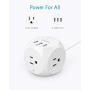 Anker PowerConf, PowerPort Cube, PowerExpand+ Conference Bundle, Portable Bluetooth Speakerphone with Enhanced Voice Pickup, Compact USB Power Strip with 3 Outlets & 3 USB Ports, USB C to HDMI Adapter