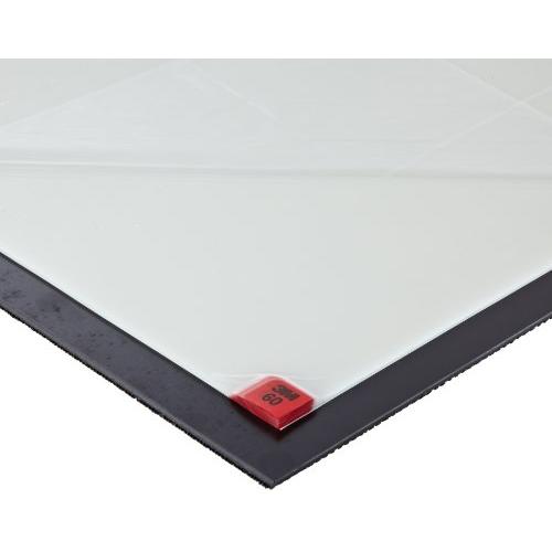 3M Clean-Walk Framed Mat 5840, White On Black, 31-1/2 in x 25-1/2 in, 1/Case