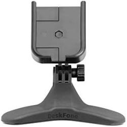 WeatherTech DeskFone Cell Phone Stand for Desk, Home Office Accessories, Desktop Phone Holder Mount for iPhone, Smartphones