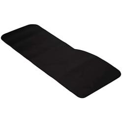 Curve Size Gaming Mouse Pad - Anti Slip Rubber Base - Stitched Edges - Large Desk Mat - 28.5'' x 12.75'' x 0.12'' (Curve, All Black/No Logo)