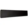 The Gamer Plug - Gaming Keyboard Wrist Rest Pad - Black - Stitched Edges - Memory Foam - 18.5” x 4” x 0.5” (Full Size, Slim)