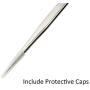 High Precision Tweezers,4.7'' Fine-Tip Tweezers,Non-Serrated Anti-Static Stainless Steel Tweezers for Craft,Jewelry,Electronics,Cell Phone Repair,Laboratory Work(3 Pcs,Silver)