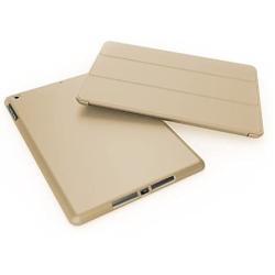 KHOMO iPad Mini 1 2 3 Case - Dual Series - Ultra Slim Gold Cover with Auto Sleep Wake Feature for Apple iPad Mini 1st, 2nd and 3rd Generation
