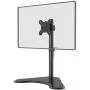 WALI Free Standing Single LCD Monitor Fully Adjustable Desk Mount Fits 1 Screen up to 32 inch, 17.6 lbs. Weight Capacity (MF001), Black WALI Free Standing Single LCD Monitor Fully Adjustable Desk Mount Fits 1 Screen up to 32 inch, 17.6 lbs. Weight Capacity (MF001), Black