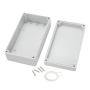 DAOKI Electronic Project Box 158 x 90 x 60 mm Waterproof Plastic Enclosure Box for Outdoor Junction + PG7 Cable Gland