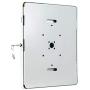 CTA Digital Tablet Mount, PAD-PARAWW Premium Locking On-Wall Flush Mount for iPad 10.2-Inch (7th Gen.), iPad Air 3 (2019), iPad Gen. 6 (2018), Galaxy Tab S3 9.7”, and More, White