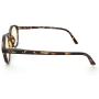J+S Vision Blue Light Shield Computer Reading/Gaming Glasses - 0.0 Magnification - Anti Blue Light 100% UV Protection - High Definition Lens, Round Glossy Tortoise Frame