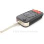 Mercedes Aftermarket Flip Remote Case w/ 4 Buttons. 2004-08 Crossfire, 1998-00 C230, 1998-04 ML320, 1998-02 SLK320 & Others. Perfect Aftermarket Repalacement. Read Description below.