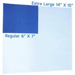 Extra Large 14'' X 15'' Lint Free Microfiber Cleaning Cloth Wipes for Camera Lens and All Electronic Device Screens.