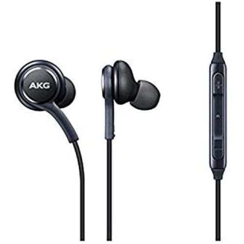 OEM Stereo Headphones w/Microphone for Samsung Galaxy S8 S9 S8 Plus S9 Plus Note 8 - Designed by AKG - 100% Original
