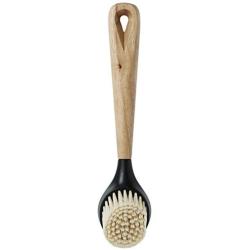 Lodge Care Scrub Brush, 10 Inch, Off White