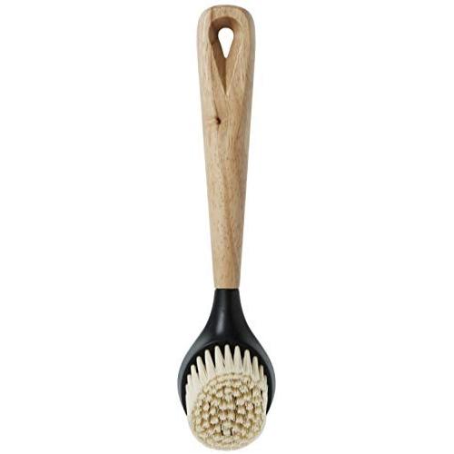 Lodge Care Scrub Brush, 10 Inch, Off White