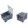 Electronic Components Organizer Case Consist of 24 Compartments Can be Disassemble or Assemble DIY