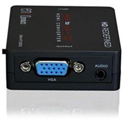 enKo products HDMI to VGA + Audio Mini Converter with High Speed