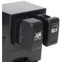 LSAILON Master Power Window Switch Front Driver Side fits for INFINITI G35 2004-2007 NISSAN 350Z 2003-2007 Replace for the Factory OE19244676, 22610144