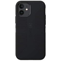 Speck Products CandyShell Pro Grip iPhone 12, iPhone 12 Pro Case, Black/Black (137602-1050)