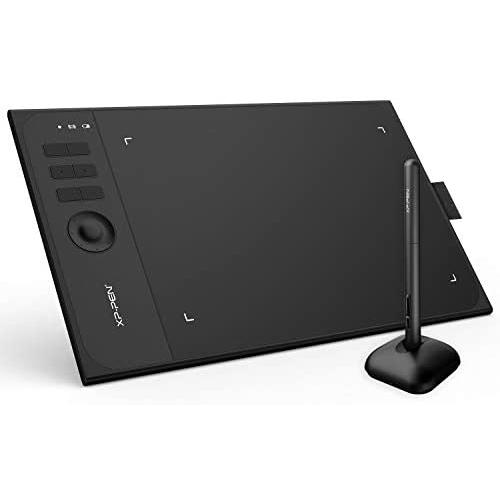 XP-Pen Star06 Wireless 2.4G Graphics Drawing Tablet Digital Tablet Painting Board with 6 Hot Keys-10x6 Inch