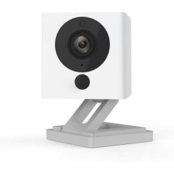Wyze Cam 1080p HD Indoor WiFi Smart Home Camera with Night Vision, 2-Way Audio, Works with Alexa & the Google Assistant, White, 1-Pack