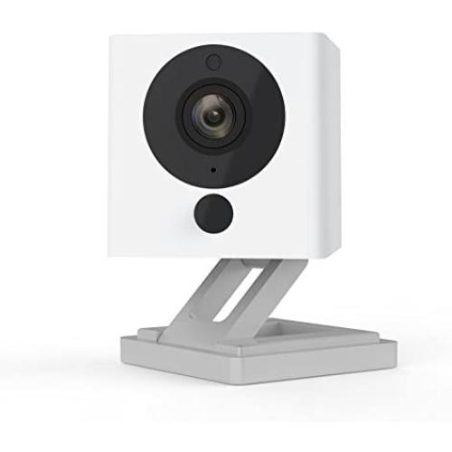 Wyze Cam 1080p HD Indoor WiFi Smart Home Camera with Night Vision, 2-Way Audio, Works with Alexa & the Google Assistant, White, 1-Pack