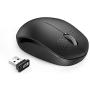 seenda Wireless Mouse - 2.4G Cordless Mice with USB Nano Receiver Computer Mouse with Noiseless Click for Laptop, PC, Tablet, Computer, and Mac - Black