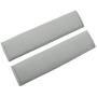 MIRKOO Car Seat Belt Cover Pad, 2-Pack Soft Car Safety Seat Belt Strap Shoulder Pad for Adults and Children, Suitable for Car Seat Belt, Backpack, Shoulder Bag, Laptop Computer Bag (Gray)