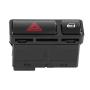E46 Hazard Switch, Central Lock Switch High Sensitivity Door Central Locking Switch Universal Perfect Match for Cars