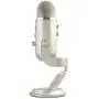 Blue Yeti USB Mic for Recording & Streaming on PC and Mac, 3 Condenser Capsules, 4 Pickup Patterns, Headphone Output and Volume Control, Mic Gain Control, Adjustable Stand, Plug & Play - Platinum