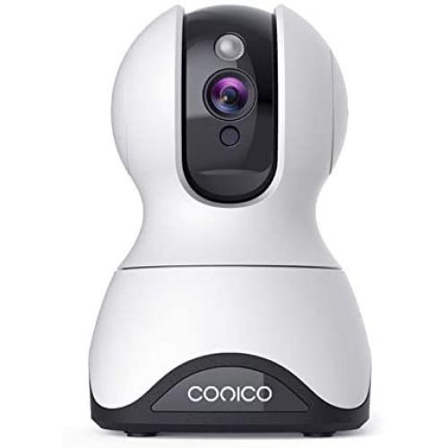 Pet Camera, Security Camera Conico 1080P HD Baby Monitor with Sound Motion Detection 2-Way Audio,Pan/Tilt/Zoom WiFi Surveillance Camera,Wireless Home Baby Cam with Night Vision Works with Alexa