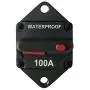 100A Waterproof Marine Thermal Circuit Breaker with Manual Reset, 12V- 48VDC