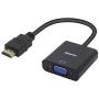 HDMI to VGA, Benfei Gold-Plated HDMI to VGA Adapter (Male to Female) Compatible for Computer, Desktop, Laptop, PC, Monitor, Projector, HDTV, Chromebook, Raspberry Pi, Roku, Xbox and More - Black