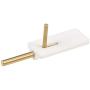 uxcell Canopy Hatch Lock Latches for RC Airplane Cockpit Cover Fixing, 30x12.5x6mm White 2pcs