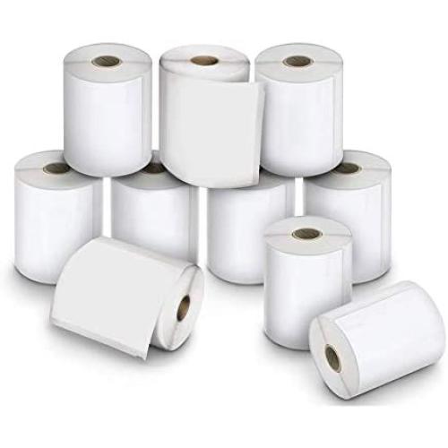 DYMO Authentic LW Extra Large Shipping Labels | Authentic DYMO Labels for LabelWriter 4XL Label Printer (4'' x 6''), 10 Roll of 220 (2200 Total)