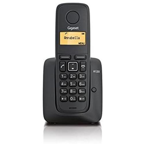 Gigaset A120 Single DECT Cordless Phone - Black