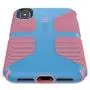 Speck Products iPhone Xs/iPhone X Case, CandyShell Grip, Azure Blue/Melon Pink