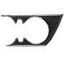 Real Carbon Fiber Interior Cup Holder Frame Panel Cover Trim Decal Sticker for Chevrolet Camaro 2016-2020 Accessories(1 Piece Black)