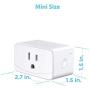 meross Smart Plug Mini WiFi Outlet 16A, Compatiable with Alexa, Google Assistant and SmartThings, App Remote Control, Timer, FCC and ETL Certified, No Hub Required, 4 Pack