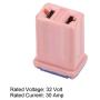 10 Pack 20Amp 30Amp Micro Cartridge Fuses FMM MCASE Type FMM MAXI Fuse (Slow Blow Micro Female)