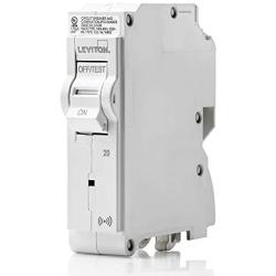 Leviton LB120-S 20 Amp, 1-Pole Plug-on Smart Standard Branch Circuit Breaker, 120 VAC, White